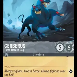Disney Lorcana: The First Chapter COMMON Cerberus - Three Headed Dog #176/204
