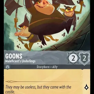 Disney Lorcana: The First Chapter COMMON Goons - Maleficent's Underlings #179/204