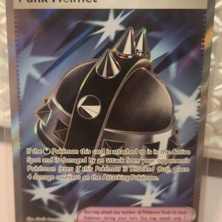 Pokemon TCG: Punk Helmet 121/094 Mega Phantasmal Flames