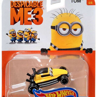 Hot Wheels Character Cars Despicable Me 3 Minion Tom