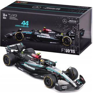 Bburago Mercedes AMG W15 2024 Lewis Hamilton