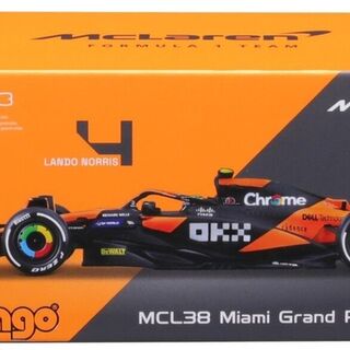 Bburago MCL38 Miami Grand Prix 2024 Lando Norris #4