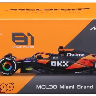 Bburago MCL38 Miami Grand Prix 2024 Oscar Piastri 1/43