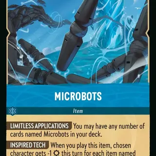 Disney Lorcana: Azurite Sea UNCOMMON Microbots #167/204