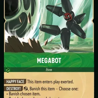 Disney Lorcana: Azurite Sea UNCOMMON Megabot #98/204