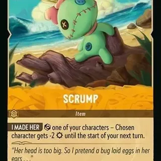 Disney Lorcana: Azurite Sea UNCOMMON Scrump #33/204