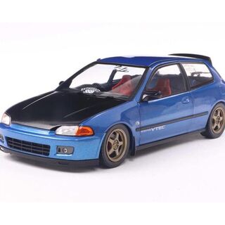 1991 Honda Civic EG6 - Cobalt Blue - Solido 1/18