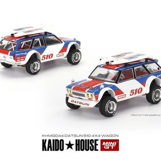 MiniGT Kaido House #044 Datsun 510 Wagon 4x4 Surf Safari RS - 1/64