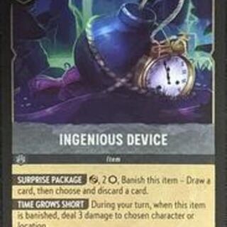 Disney Lorcana: Whispers In The Well RARE FOIL Ingenious Device #201/204