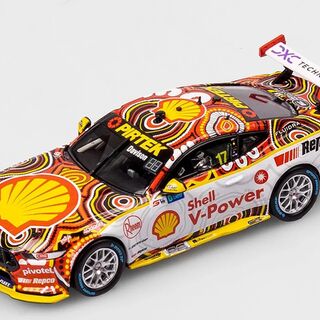 Shell V-Power Racing Team #17 Ford Mustang GT - 2023 Darwin Triple Crown Indigenous Round - Authentic Collectables 1:43