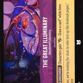 Disney Lorcana: Whispers In The Well UNCOMMON The Great Illuminary - Abandoned Laboratory #68/204