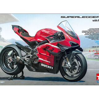 Ducati Superleggera V4 with Racing Kit 1/12 Kitset Tamiya