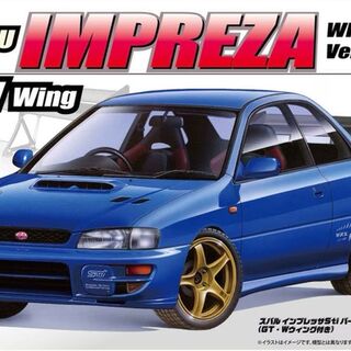 Subaru Impreza Sti Version VI (w/GT-W Wing) - Fujimi 1/24