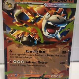 Pokemon TCG: Mega Camerupt ex 022/132 Mega Evolution