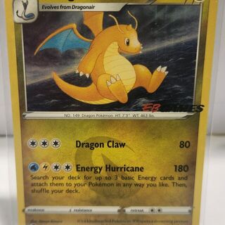 Pokemon TCG: Dragonite [EB Games Stamped] 131/195 Pokemon Silver Tempest