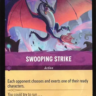 Disney Lorcana: Whispers In The Well COMMON Swooping Strike #63/204