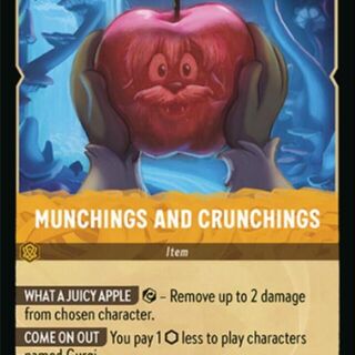 Disney Lorcana: Whispers In The Well COMMON Munchings And Crunchings #33/204