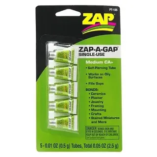 Zap-A-Gap PT-105 Medium CA+ Single use (5pcs)