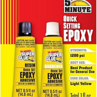 Super Glue - Quick Setting Epoxy - 1oz 29.6mL