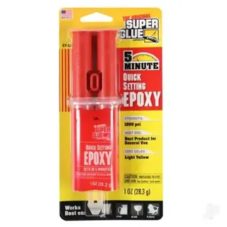 Super Glue - 5 Minute Quick Setting Epoxy 1oz/28.3g