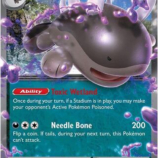 Pokémon TCG: Paldean Clodsire EX 59/91