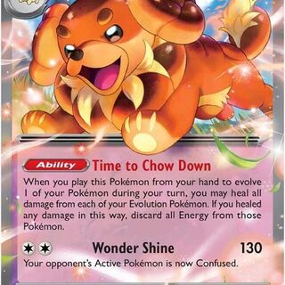 Pokémon TCG: Dachsbun EX 67/142