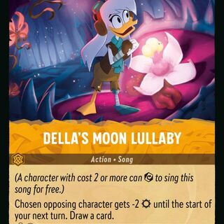 Disney Lorcana: Whispers In The Well COMMON Della's Moon Lullaby #28/204