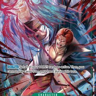 One Piece Shanks [Alternate Art] OP13-028 Carrying on His Will