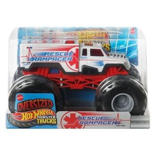 Hot Wheels Monster Trucks Oversized - Rescue Rampager