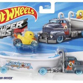 Hot Wheels Super Rigs 2025 Scrubba Dub Driver & Duck N' Roll