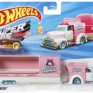 Hot Wheels Super Rigs 2025 Sweet Delivery & Donut Drifter