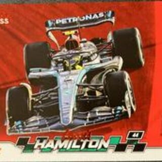 Topps F1: Paddock Pass 2024 Lewis Hamilton #36 Red Foil