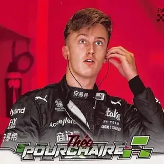 Topps F1: Paddock Pass 2024 Theo Pourchaire #28 Red Foil