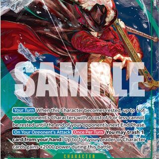 Dracule Mihawk [Alternate Art] OP14-119 Azure Sea's Seven