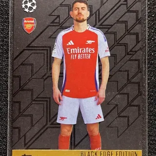 Jorginho #BE4 2024 Topps Match Attax UEFA Black Edge Edition