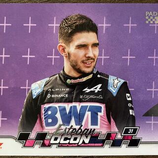 2024 Topps Paddock Pass F1 Esteban Ocon #9 - Photo Variation