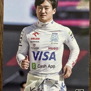 Yuki Tsunoda #17 2024 Topps Paddock Pass Formula 1
