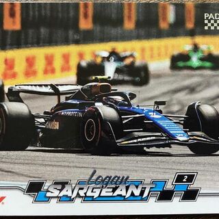 Topps Paddock Pass F1 Logan Sargeant  #50