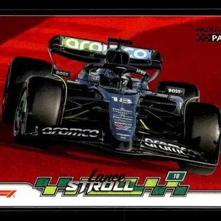 Topps F1: Paddock Pass 2024 Lance Stroll #42 Red Foil