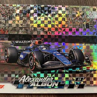 Topps F1: Paddock Pass 2024 Alexander Albon #49 X-Fractor Chrome