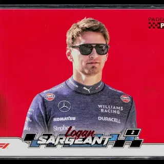 Topps F1: Paddock Pass 2024 Logan Sargeant #20 Red Foil