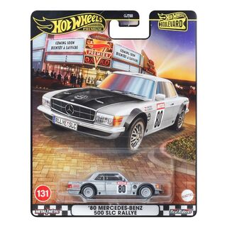Hot Wheels Premium Boulevard #131 '80 Mercedes Benz 500 SLC Rallye