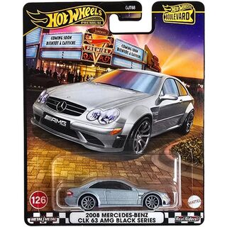 Hot Wheels Boulevard #126 2008 Mercedes-Benz CLK 63 AMG Black Series