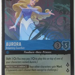 Disney Lorcana: Fabled SUPER RARE FOIL Aurora - Dreaming Guardian #153/204
