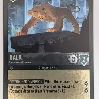 Disney Lorcana: Fabled RARE FOIL Nala - Undaunted Lioness #173/204