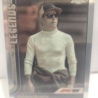 Kimi Raikkonen #157 2025 Topps Chrome Formula 1 Legends