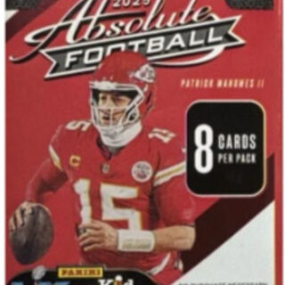 Panini NFL Absolute Football Retail Pack 2025 8 cards per pack