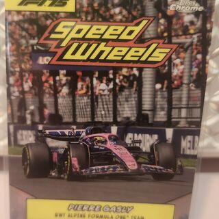 Pierre Gasly #75-ALP 2025 Topps Chrome Formula 1 1975 Speed Wheels