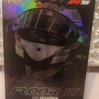 Kimi Raikkonen #FI-6 2025 Topps Chrome Formula 1 Floor It