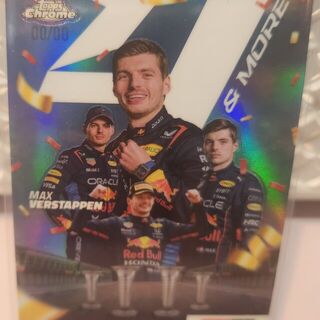 2025 Topps Chrome Formula 1 Max Verstappen 4 and More #4N-1